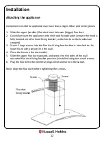 Preview for 12 page of Russell Hobbs RHGCH601SS-B-M Instruction Manual