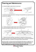 Preview for 20 page of Russell Hobbs RHGCH601SS-B-M Instruction Manual