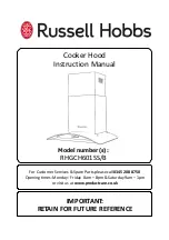 Preview for 1 page of Russell Hobbs RHGCH601SS/B Instruction Manual