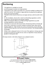 Preview for 8 page of Russell Hobbs RHGCH601SS/B Instruction Manual