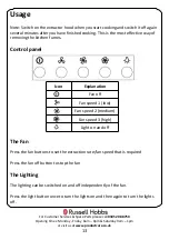 Preview for 13 page of Russell Hobbs RHGCH601SS/B Instruction Manual