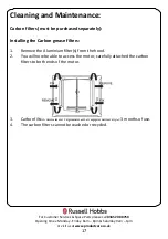 Preview for 17 page of Russell Hobbs RHGCH601SS/B Instruction Manual