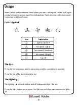 Предварительный просмотр 16 страницы Russell Hobbs RHGCH702B Instruction Manual