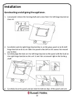 Preview for 12 page of Russell Hobbs RHGCH902B-M Instruction Manual