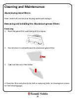 Preview for 19 page of Russell Hobbs RHGCH902B-M Instruction Manual