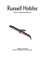 Russell Hobbs RHHC05 Instructions And Warranty предпросмотр