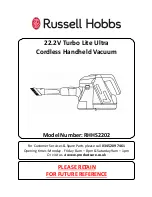 Preview for 1 page of Russell Hobbs RHHS2202 Manual