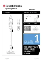 Preview for 1 page of Russell Hobbs RHHS3101 Operating Manual