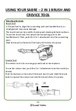 Preview for 12 page of Russell Hobbs RHHV3001 Manual