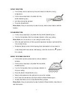 Preview for 7 page of Russell Hobbs RHI 102 Instruction And Warranty Book