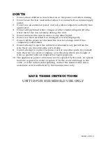 Preview for 3 page of Russell Hobbs RHI 405 Instructions & Warranty