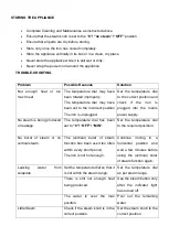 Preview for 13 page of Russell Hobbs RHI614 Warranty And Instruction