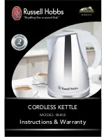 Предварительный просмотр 1 страницы Russell Hobbs RHK8 Instructions For Use Manual