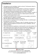 Russell Hobbs RHLF1 Installation Manual preview