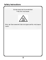 Preview for 8 page of Russell Hobbs RHM1714 BC User Manual