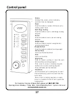 Preview for 17 page of Russell Hobbs RHM1714 BC User Manual