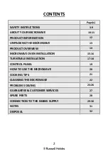 Preview for 2 page of Russell Hobbs RHM1725 User Manual