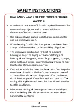 Preview for 4 page of Russell Hobbs RHM1725 User Manual