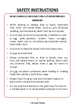 Preview for 7 page of Russell Hobbs RHM1725 User Manual