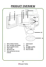 Предварительный просмотр 14 страницы Russell Hobbs RHM2061 User Manual