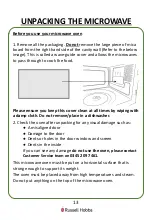 Preview for 13 page of Russell Hobbs RHM2086SS-G User Manual