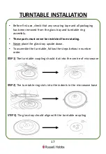 Preview for 17 page of Russell Hobbs RHM2086SS-G User Manual