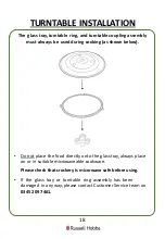 Preview for 18 page of Russell Hobbs RHM2086SS-G User Manual