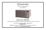 Предварительный просмотр 1 страницы Russell Hobbs RHM2560CG User Manual