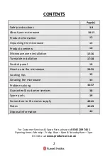 Предварительный просмотр 2 страницы Russell Hobbs RHM2565BCG User Manual