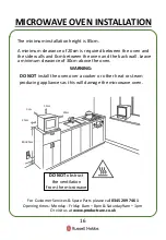 Предварительный просмотр 16 страницы Russell Hobbs RHM2565BCG User Manual