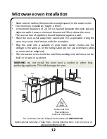 Предварительный просмотр 12 страницы Russell Hobbs RHM3006 User Manual