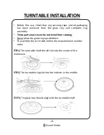 Предварительный просмотр 16 страницы Russell Hobbs RHM3202CG User Manual