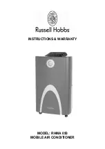 Предварительный просмотр 1 страницы Russell Hobbs RHMA 050 Instructions And Warranty