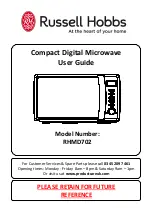 Russell Hobbs RHMD702 User Manual предпросмотр