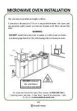 Предварительный просмотр 16 страницы Russell Hobbs RHMD702 User Manual