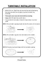 Предварительный просмотр 17 страницы Russell Hobbs RHMD714 User Manual