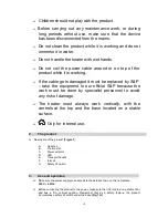 Preview for 5 page of Russell Hobbs RHMFHB1 Installation Manual And Operating Instructions