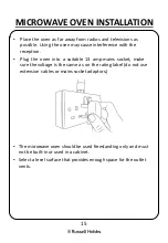 Предварительный просмотр 15 страницы Russell Hobbs RHMM719 User Manual