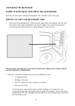 Предварительный просмотр 9 страницы Russell Hobbs RHMO43 Instructions & Warranty