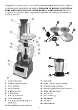 Preview for 4 page of Russell Hobbs RHMP5000 Instructions & Warranty