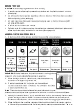 Preview for 5 page of Russell Hobbs RHMP5000 Instructions & Warranty