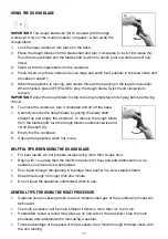 Preview for 11 page of Russell Hobbs RHMP5000 Instructions & Warranty