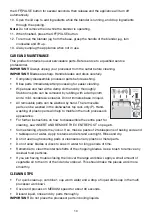 Preview for 13 page of Russell Hobbs RHMP5000 Instructions & Warranty