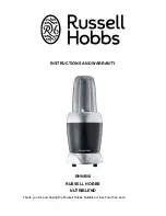 Russell Hobbs RHNB10 Instructions And Warranty preview