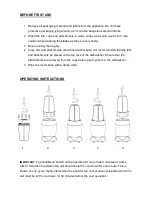 Preview for 6 page of Russell Hobbs RHNB10 Instructions And Warranty