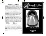 Preview for 1 page of Russell Hobbs RHOK3123 Classic Satin Owner'S Manual