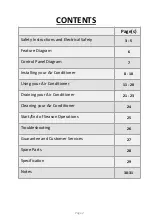 Preview for 2 page of Russell Hobbs RHPAC3001 Manual