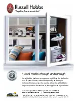 Предварительный просмотр 2 страницы Russell Hobbs RHQ2T Instructions & Warranty