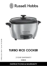 Russell Hobbs RHRC20 Instructions & Warranty preview