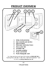 Предварительный просмотр 14 страницы Russell Hobbs RHRETMM705 User Manual